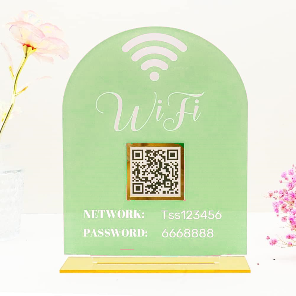 Customper™WiFi Qr Code Sign