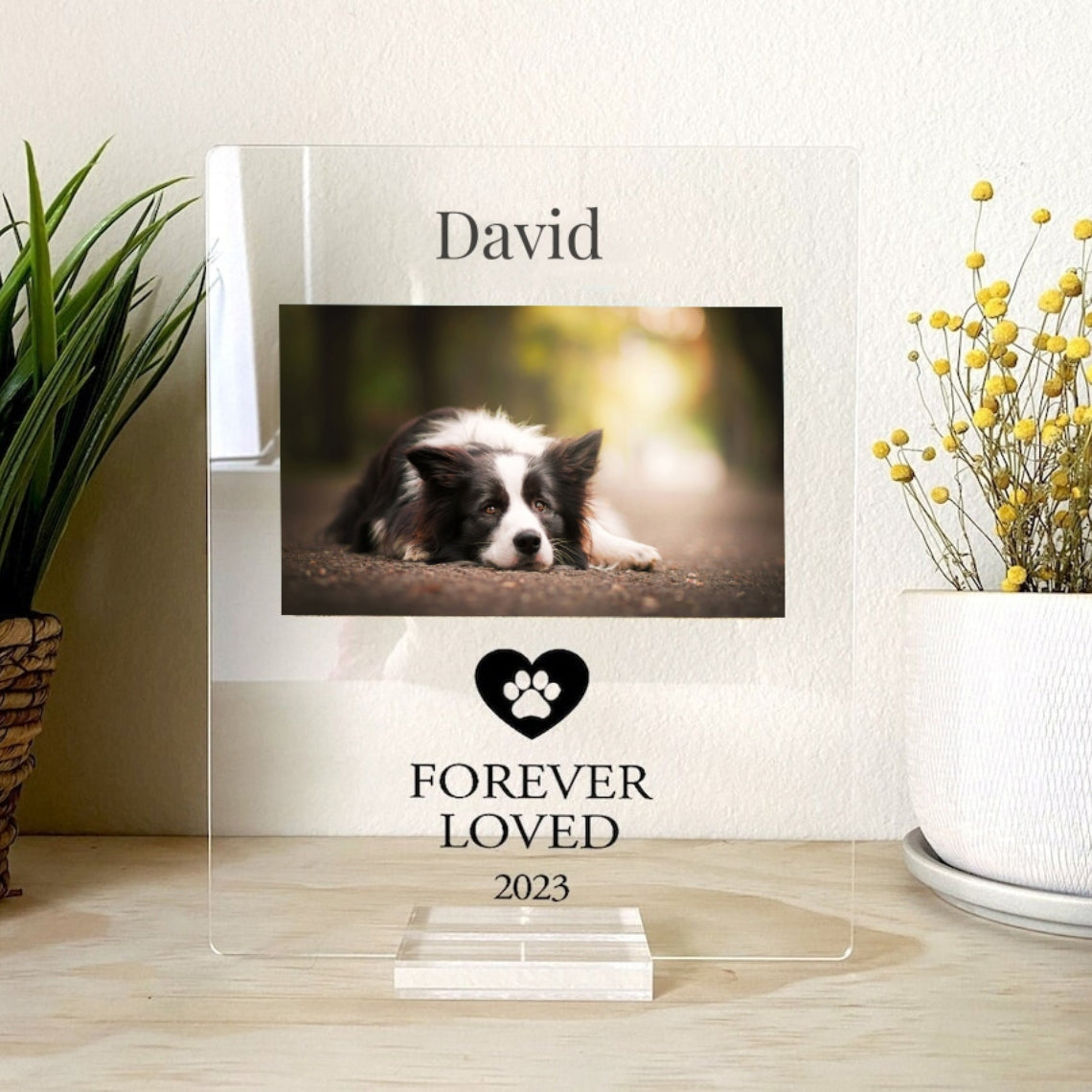 Coustomper™Pet Memorial Plaque