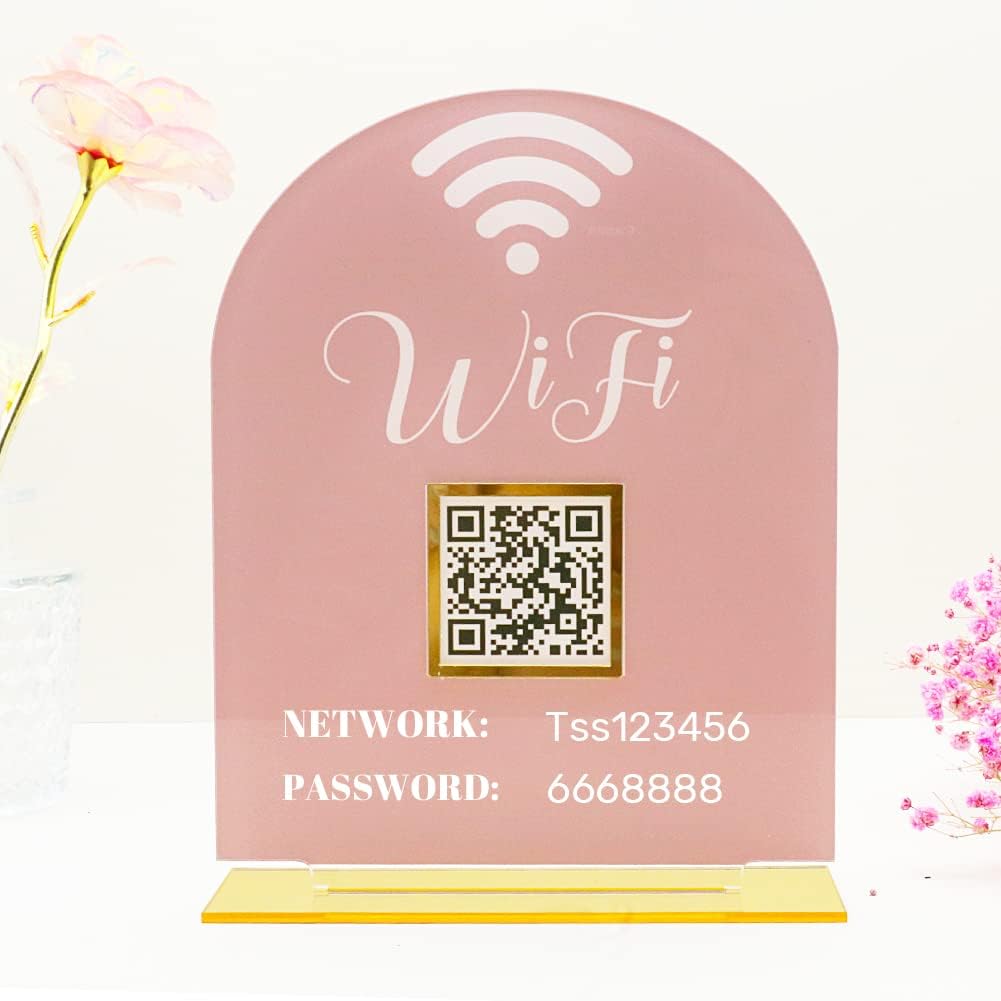 Customper™WiFi Qr Code Sign