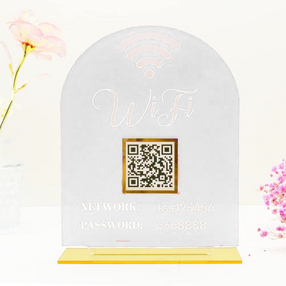 Customper™WiFi Qr Code Sign