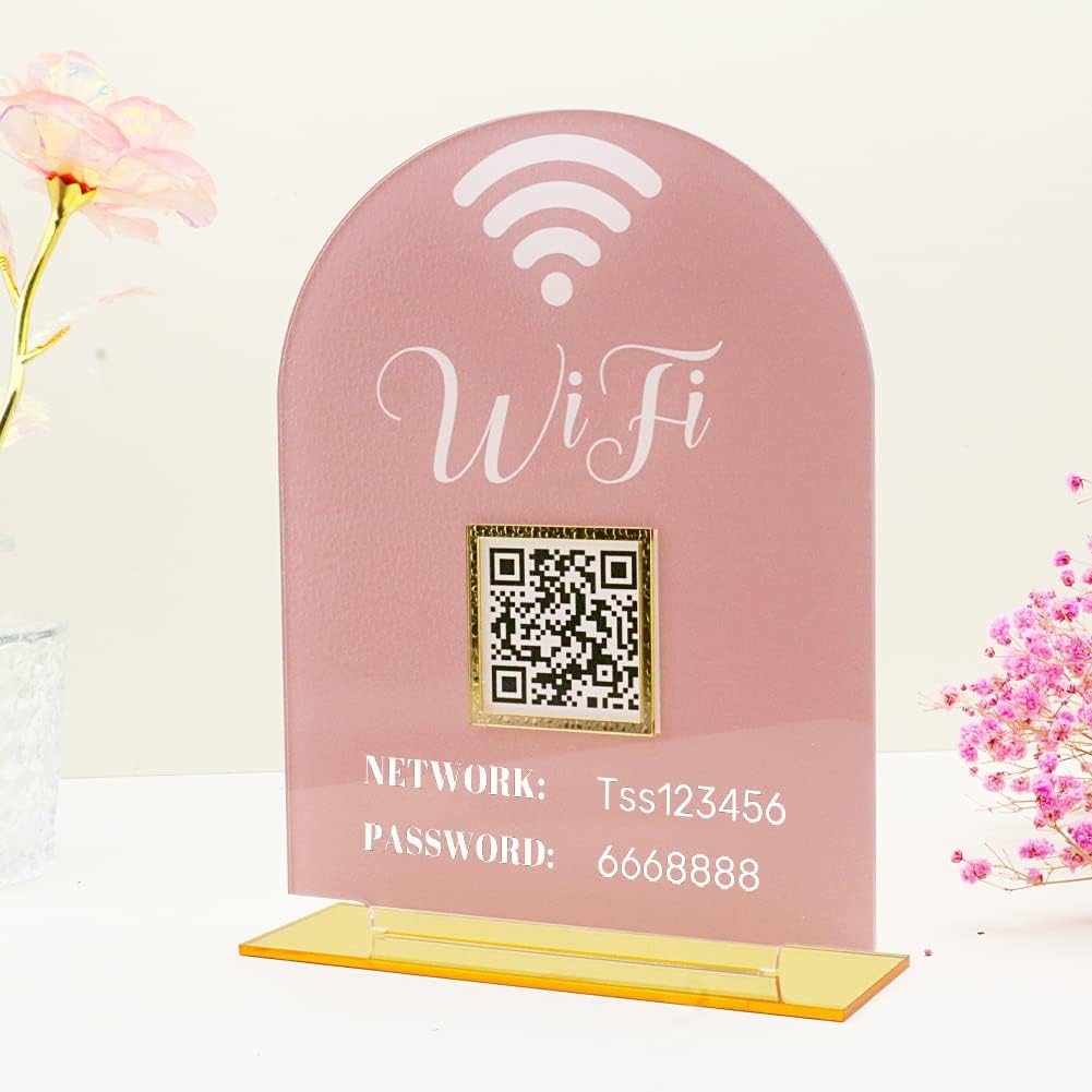 Customper™WiFi Qr Code Sign