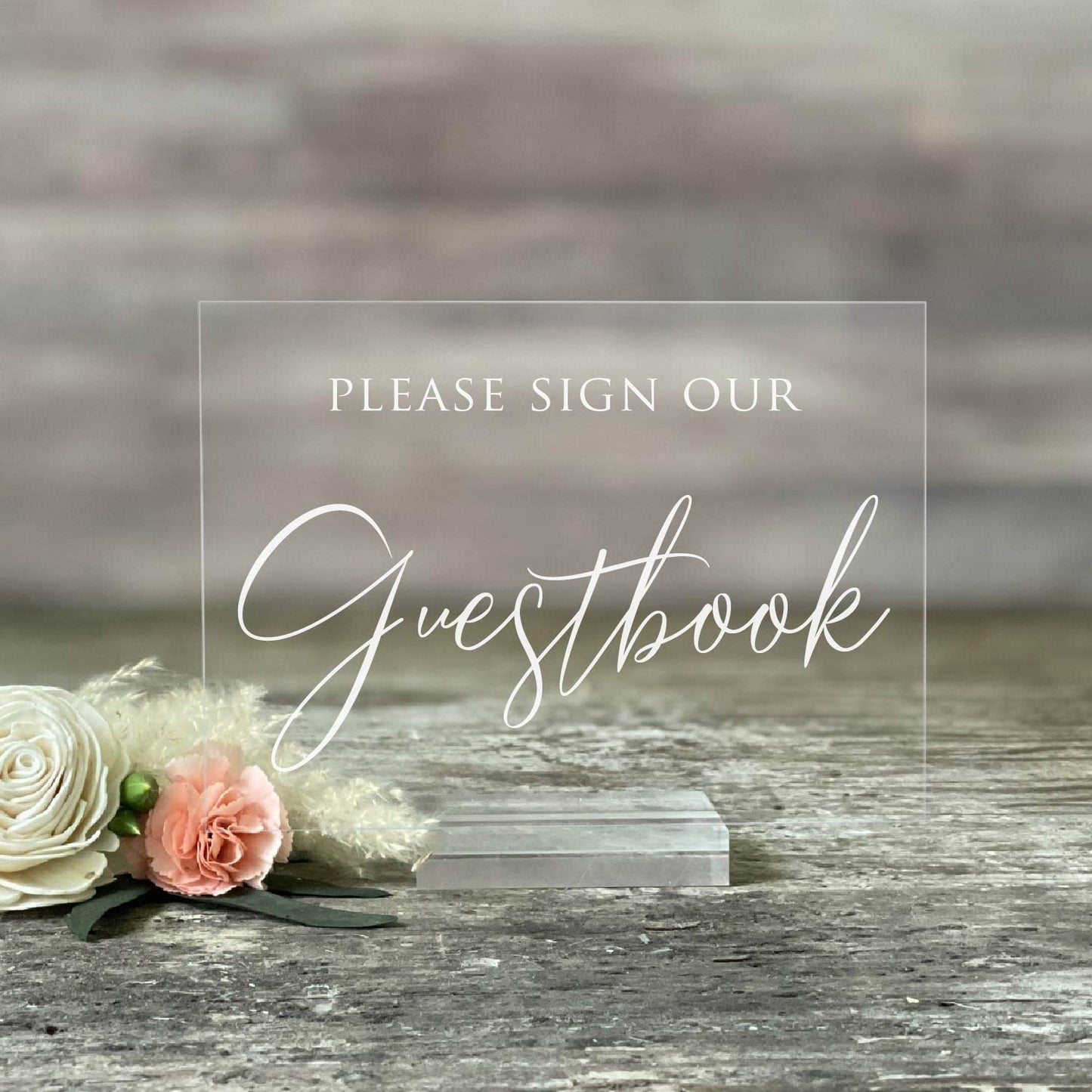 Coustomper™ Wedding Signage