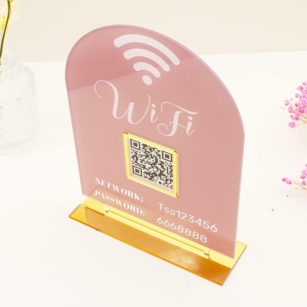 Customper™WiFi Qr Code Sign