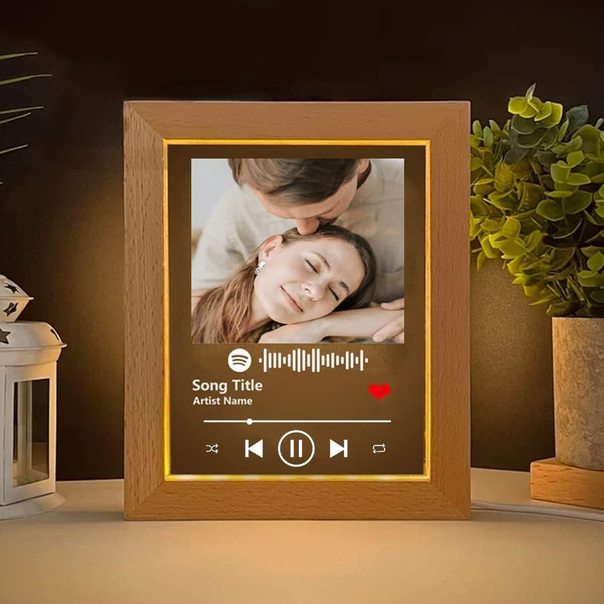 Personalized Music Photo Frame Plaque