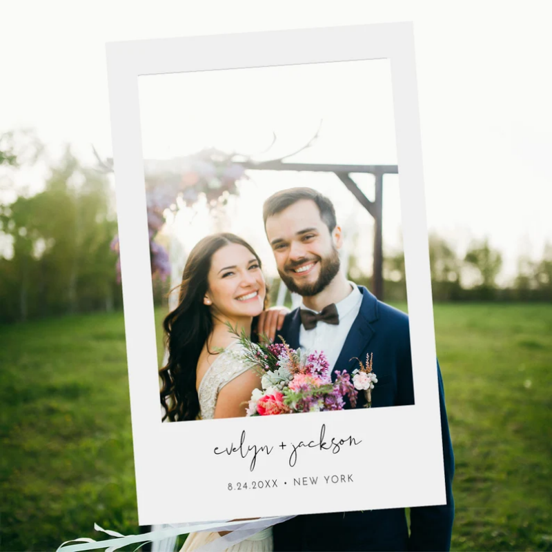 Wedding Photo Prop Frame